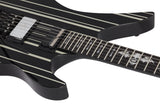 Schecter / Synyster Gates Custom-S 2024 (BLK w/ Silver Stripes)