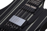 Schecter / Synyster Gates Custom-S 2024 (BLK w/ Silver Stripes)