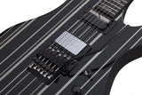Schecter / Synyster Gates Custom-S 2024 (BLK w/ Silver Stripes)