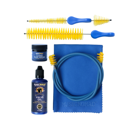 Music Nomad / Trumpet Cleaning & Care Kit - 6 pc. (MN770)