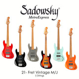 Sadowsky / MetroExpress 21-Fret Vintage M/J Bass (5 Strings)