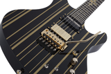 Schecter / Synyster Custom-S (BLK w/ Gold Stripes)
