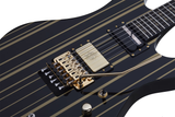 Schecter / Synyster Custom-S (BLK w/ Gold Stripes)