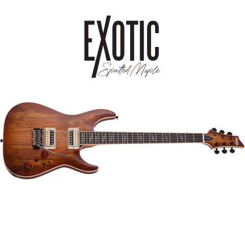 Schecter / C-1 Exotic (Spalted Maple)