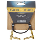 RockBoard / Flat Patch Cable , 30 cm / 11.81" Gold Series