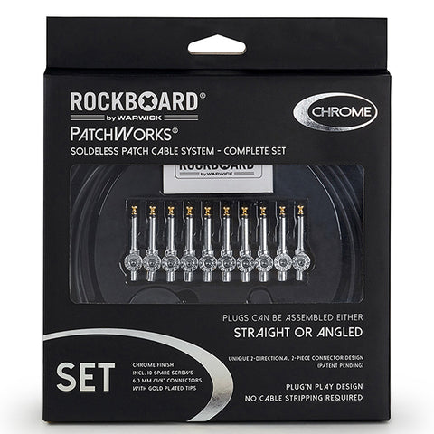 RockBoard /Solderless Patch Cable Chrome