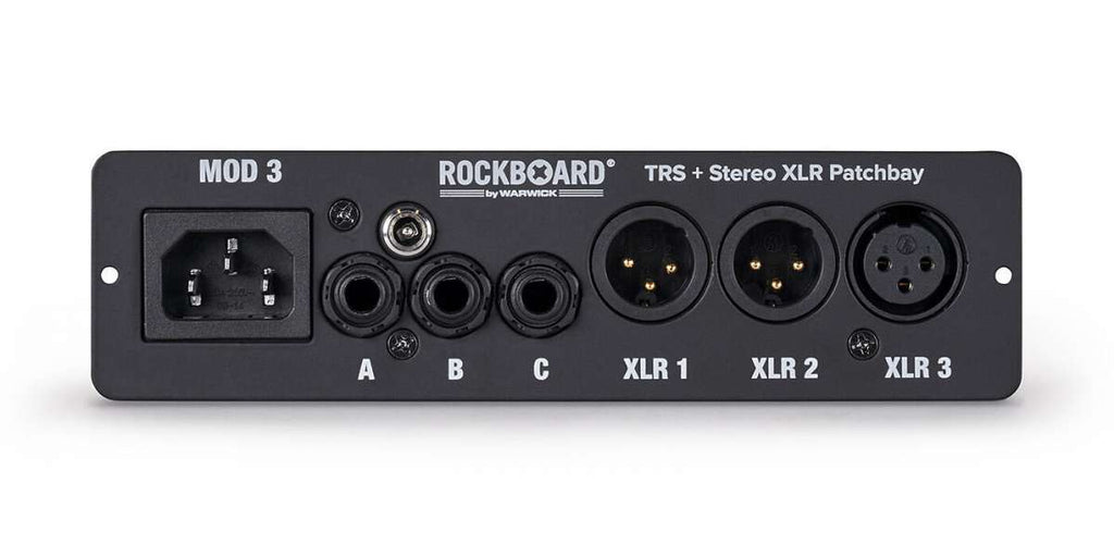 RockBoard / MOD 3 V2 - All-in-One TRS & XLR Patchbay for Vocalists