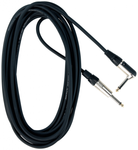 RockCable Instrument Cable - angled/straight, 6 m / 19.7 ft - Black