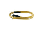 RockCable/ RCL 30253 D6 GOLD Instrument Cable - Angled/straight, 3 m - Gold