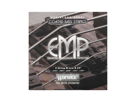 Warwick / EMP Coated - Bass String Set, 5-String, Medium, .045-.135