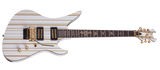 Schecter / Synyster Standard Gloss White w/Gold Stripes